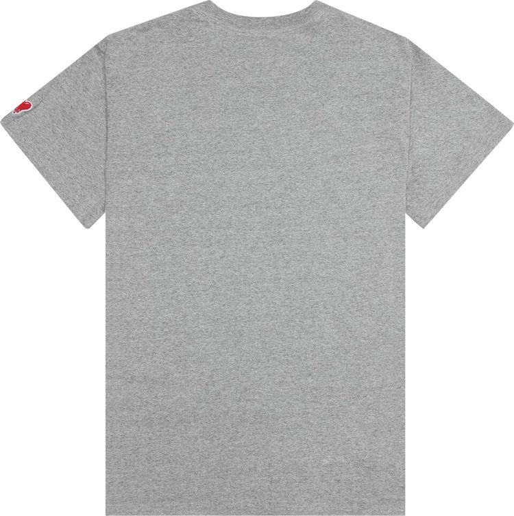 Emotionally Unavailable Heart Logo Tee Heather Grey