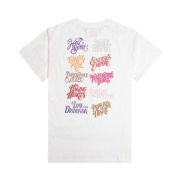 Emotionally Unavailable Airbrush Tee White