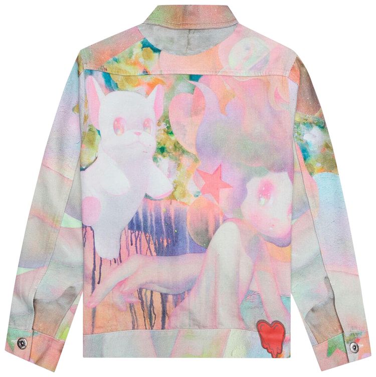 Emotionally Unavailable x So Youn Lee Stardust Jacket WhiteMulticolor