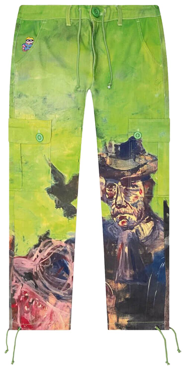 KidSuper Washington Square Park Pants Green