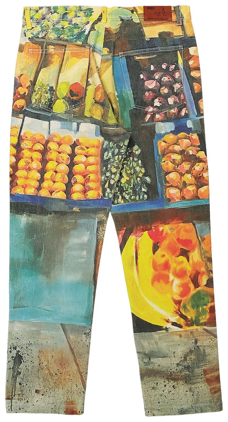 KidSuper La Casa Cargo Pants Yellow