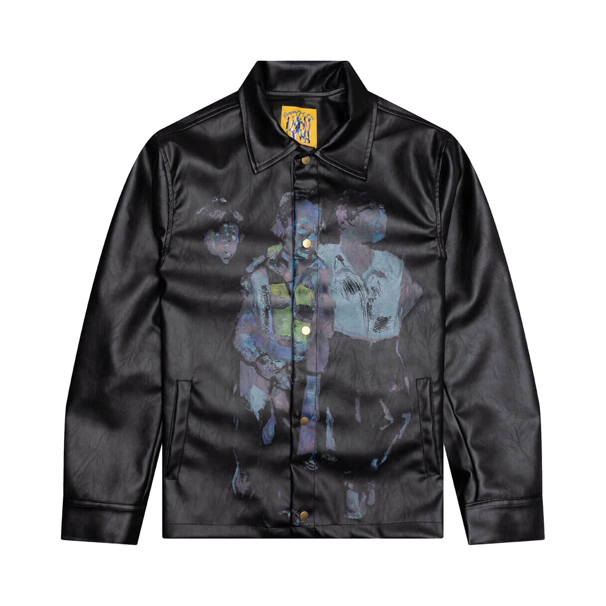 送料無料商品 |  公式 オンライン Hooligans Street Blue KidSuper Buy Faux Jacket Leather アイドル