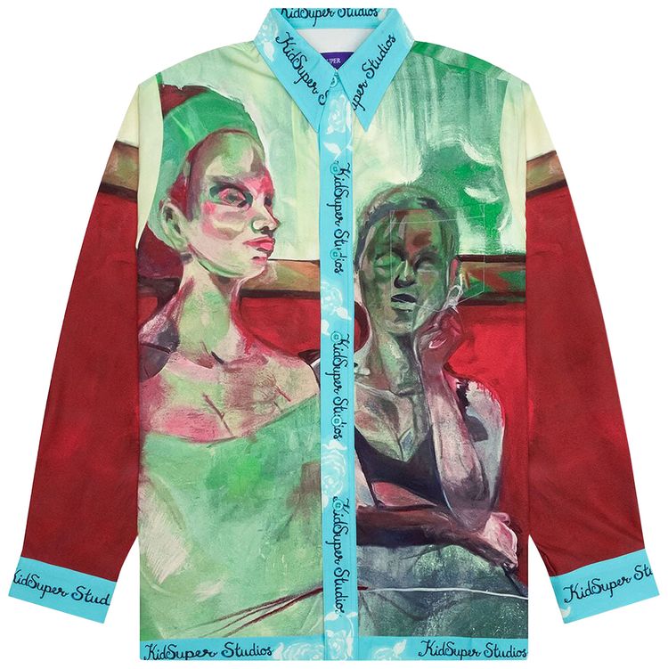 KidSuper Make It Two Button Up Multicolor