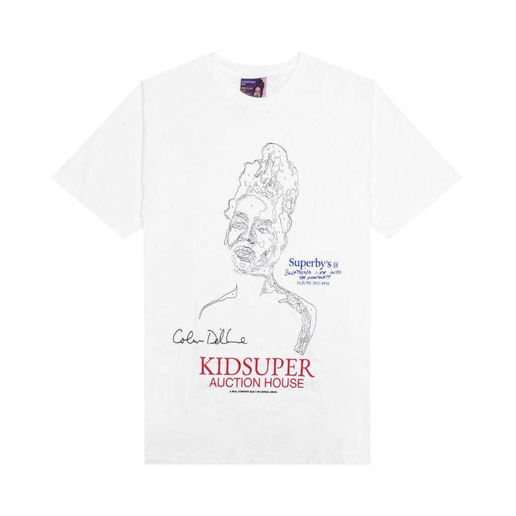 KidSuper Paint By Number Tee White