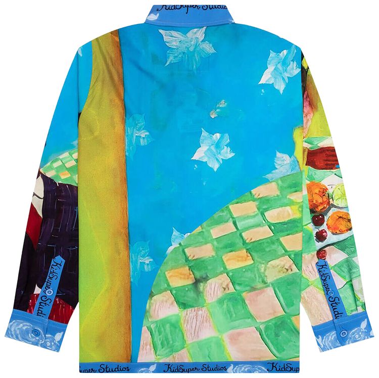 KidSuper HS Reunion Button Up Multicolor