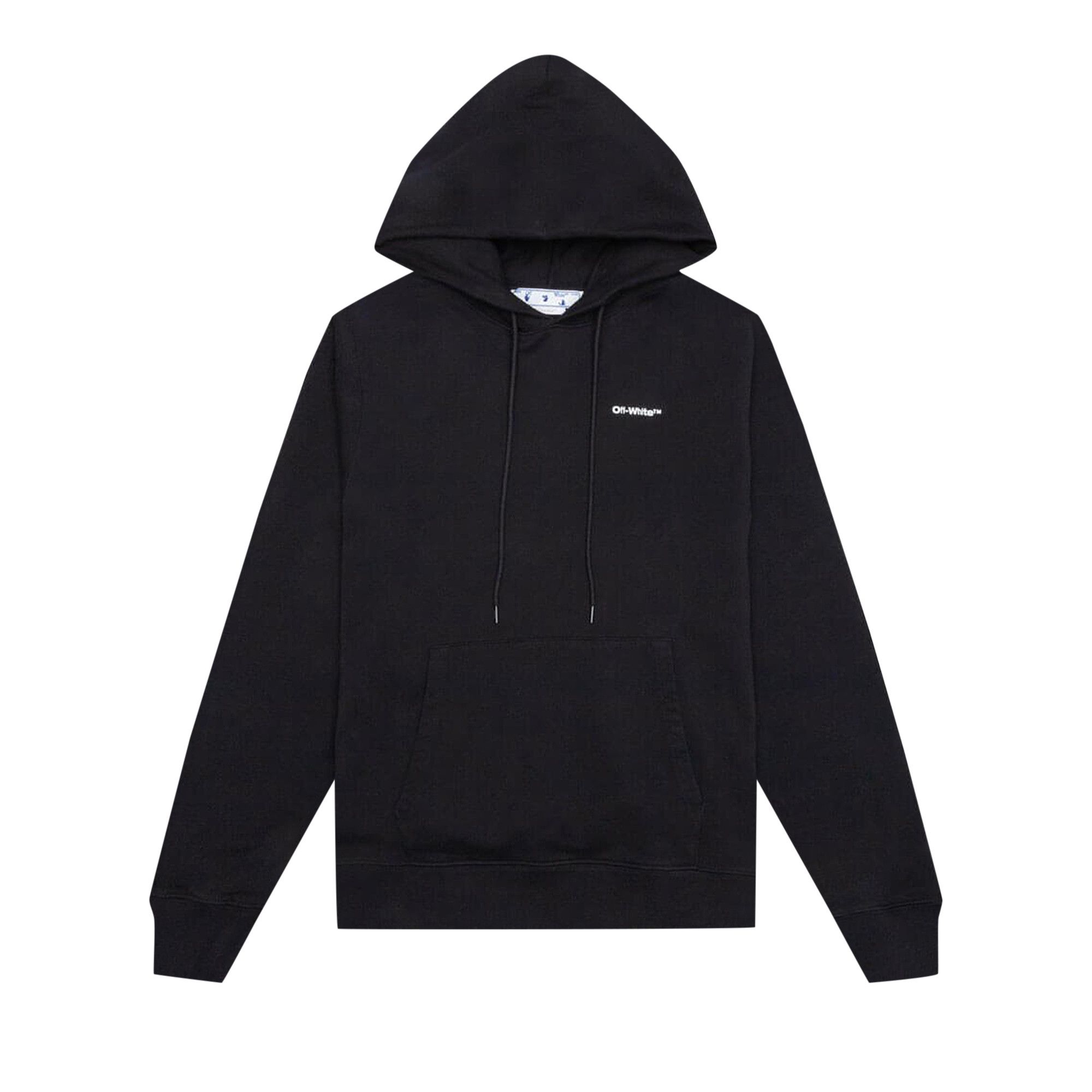 Off white wave clearance hoodie