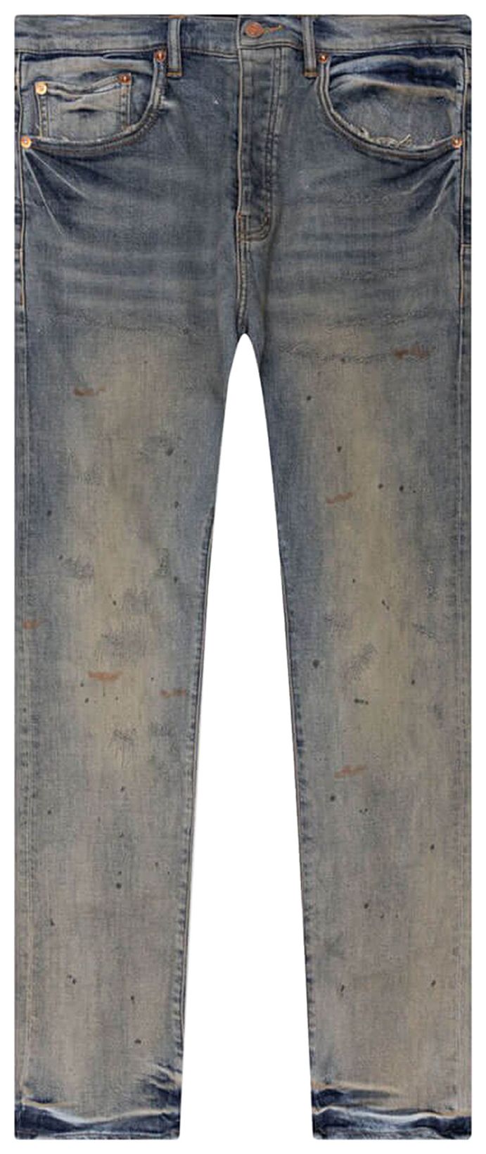 PURPLE BRAND Slim Straight Jeans Indigo