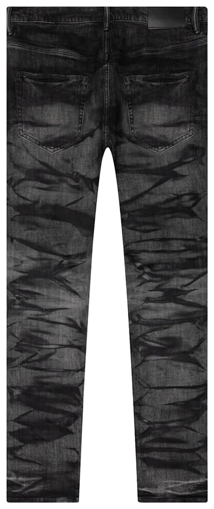 PURPLE BRAND Foiled Blackout Jean GreyBlack