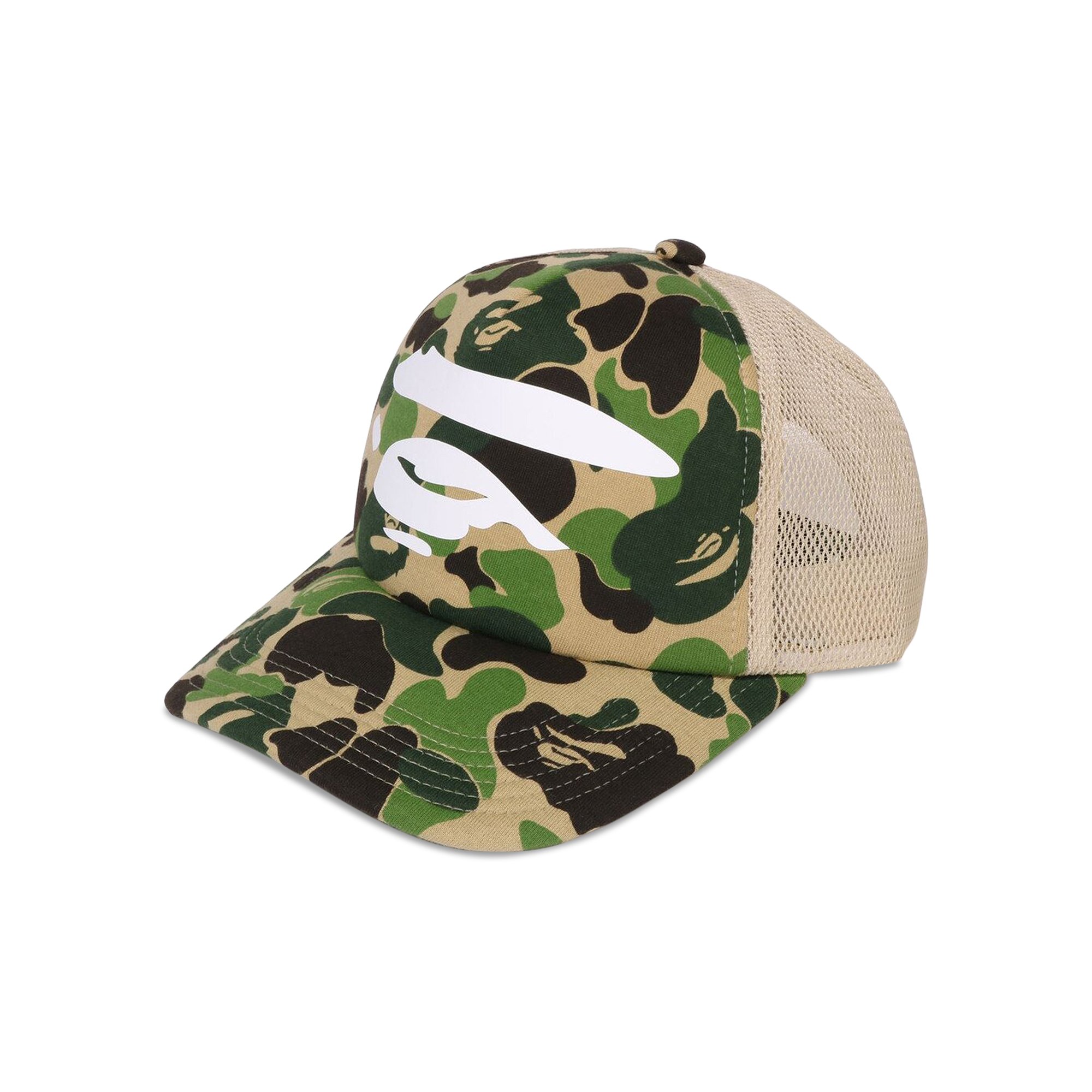 A BATHING APE CAMO MESH RELAXED FIT Tee-
