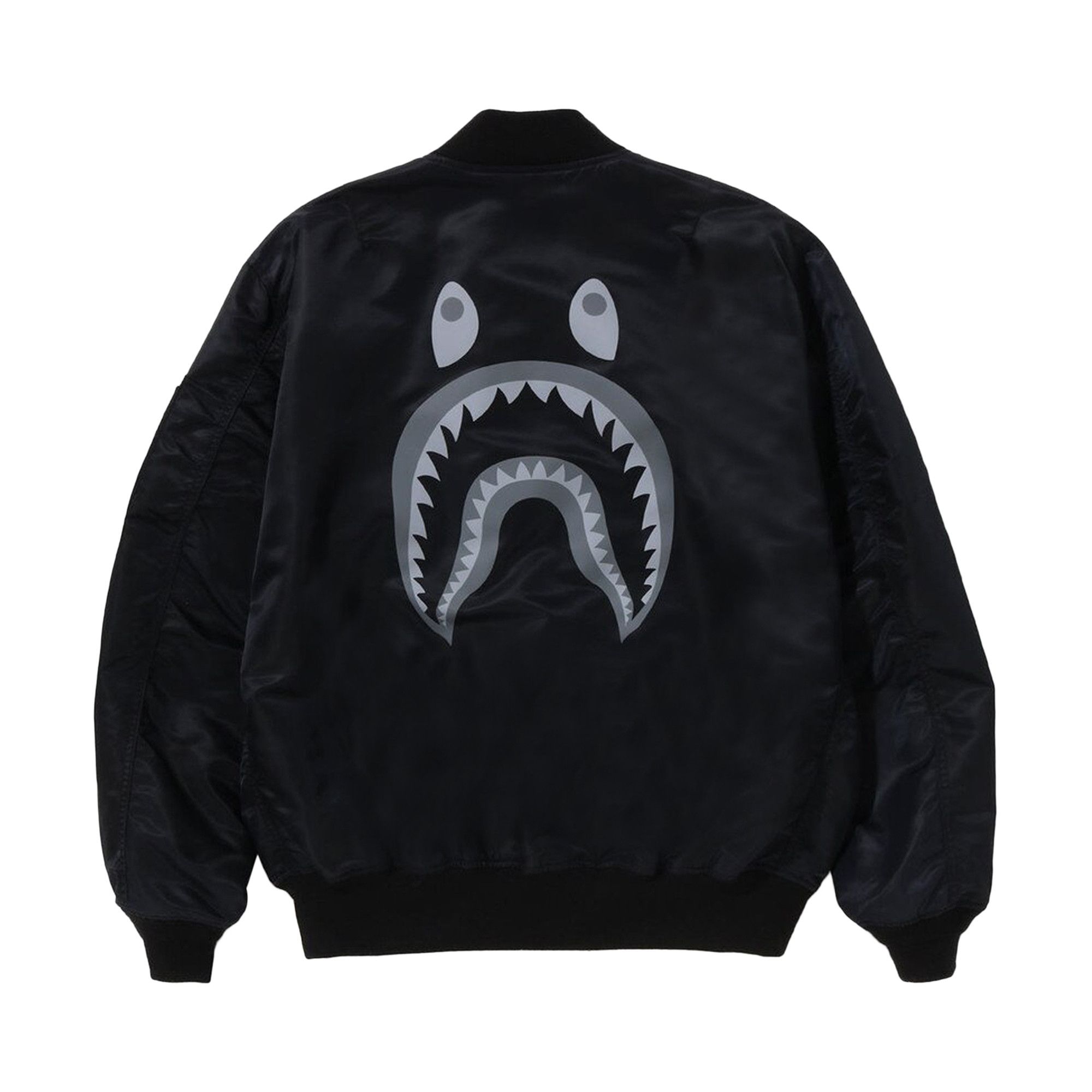 Buy BAPE Shark Loose Fit MA 1 Black 1J20 141 001 BLACK GOAT