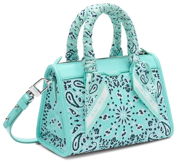 Amiri Micro Triangle Bag Blue