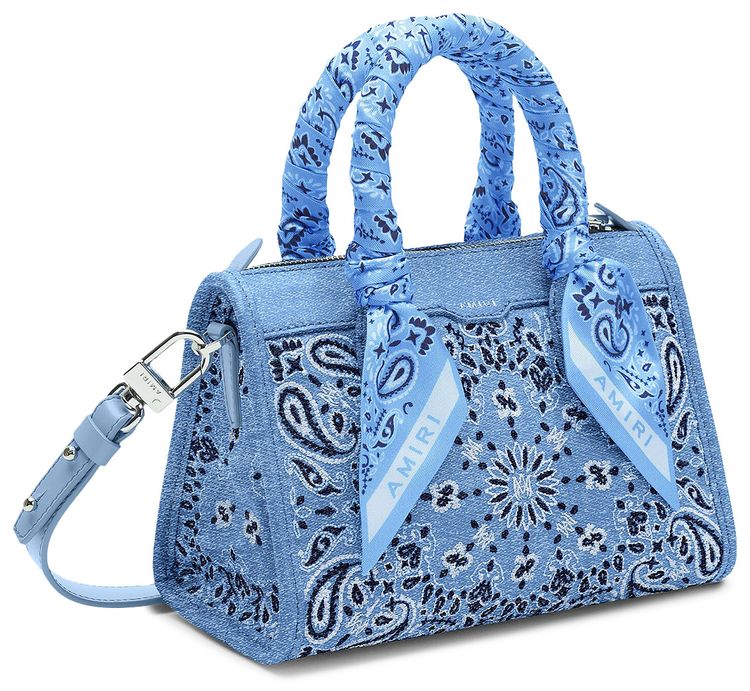 Amiri Micro Triangle Bag NaturalDenim