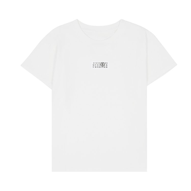 MM6 Maison Margiela Logo T-Shirt 'White'