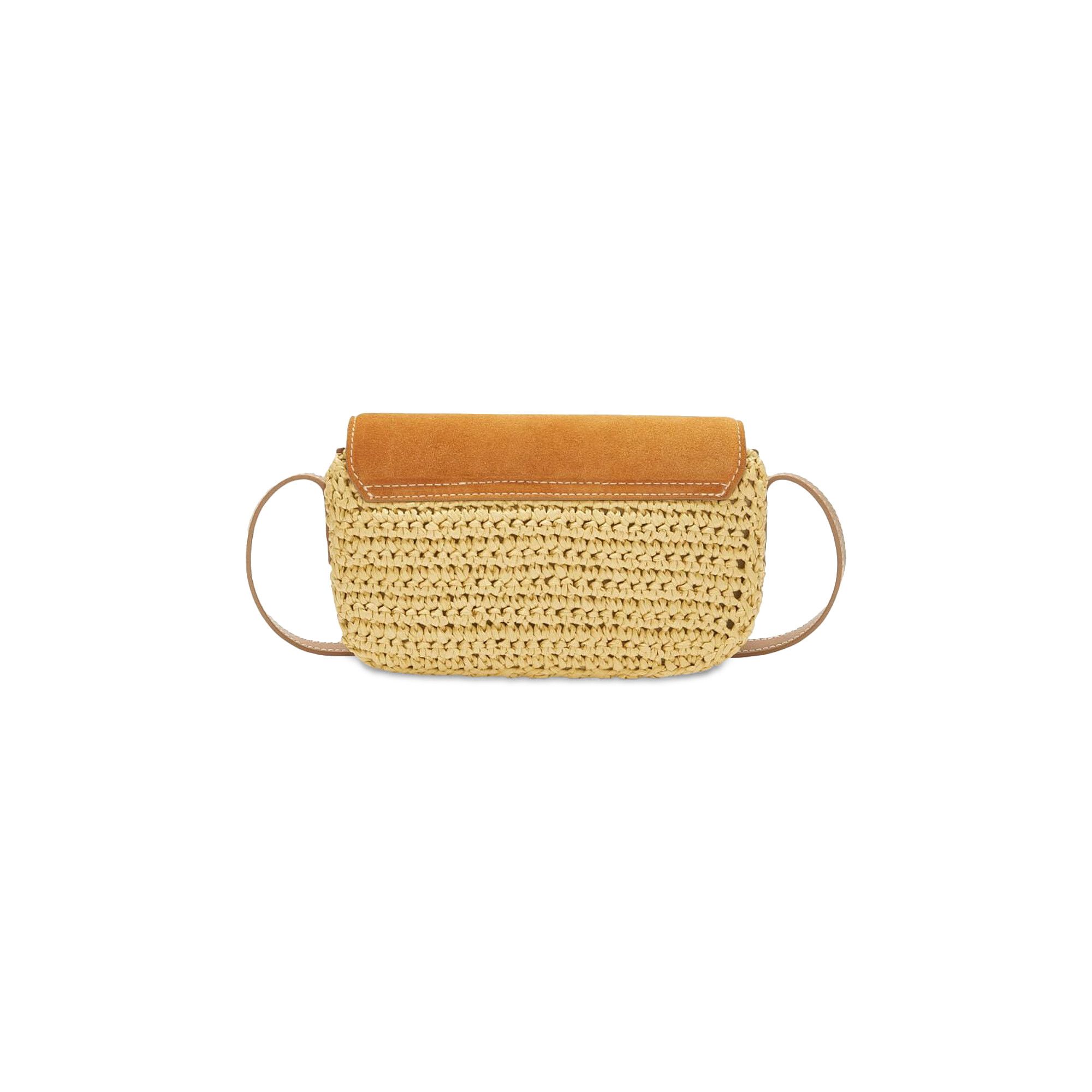 Tan palm angels bag deals