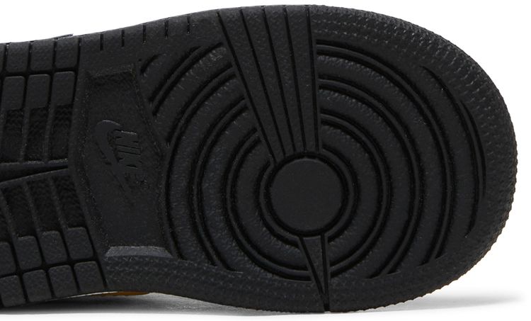 Air Jordan 1 Mid Patent SE TD Black Gold