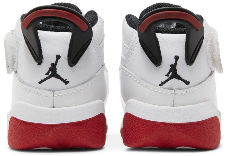 Air Jordan 6 Rings TD White University Red