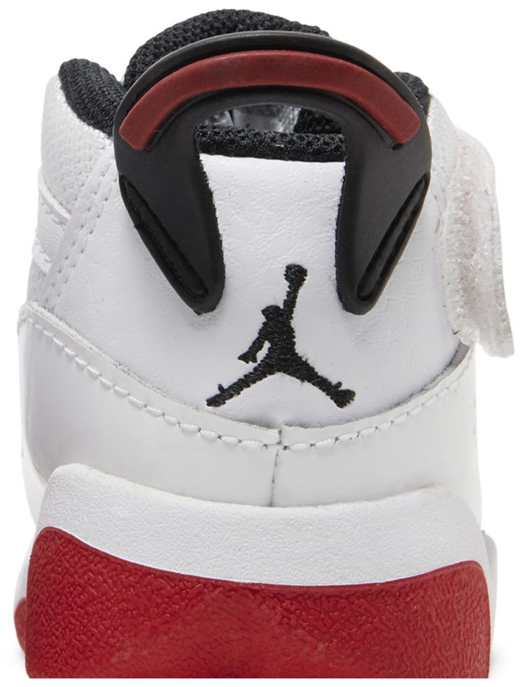 Air Jordan 6 Rings TD White University Red