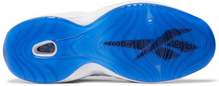 Reebok Question Low White Electric Cobalt