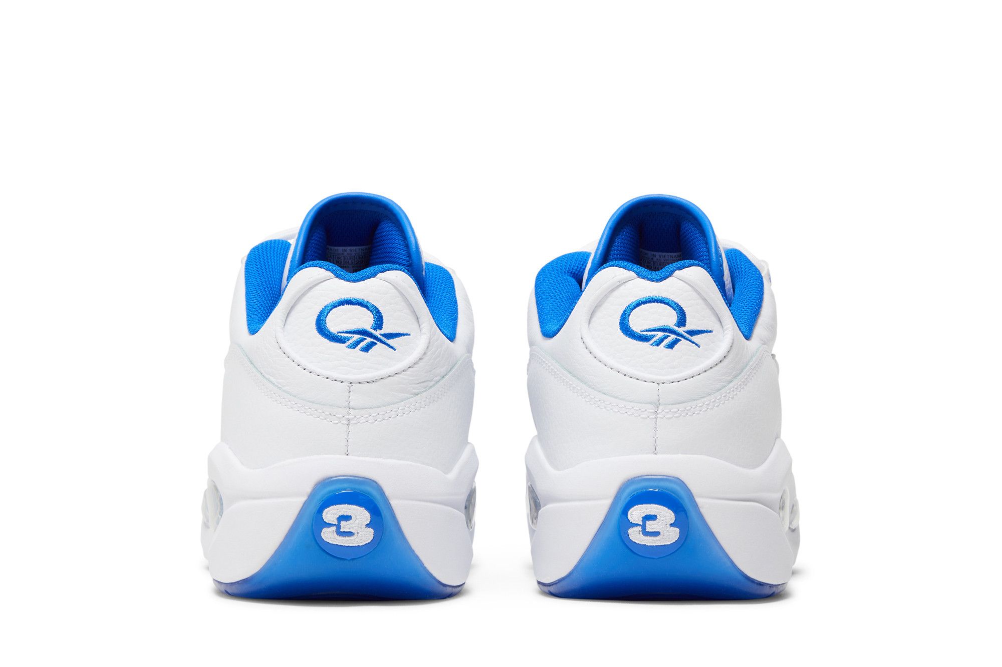 Buy Reebok Question Low 'White Electric Cobalt' - 100033891 | GOAT