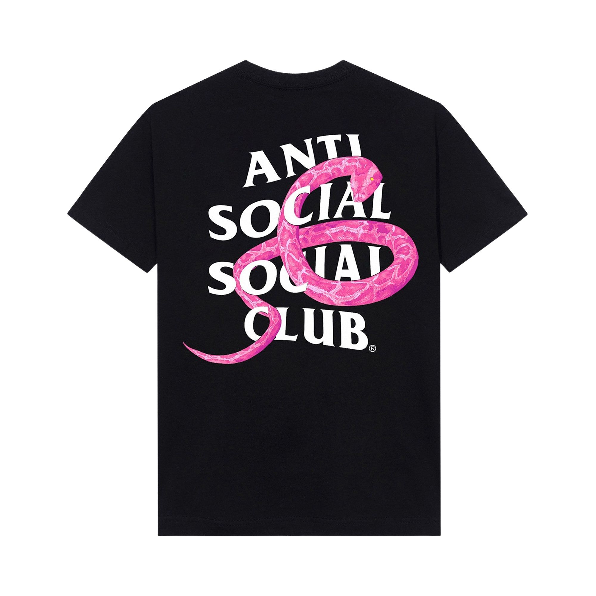 Anti social social club black and pink clearance