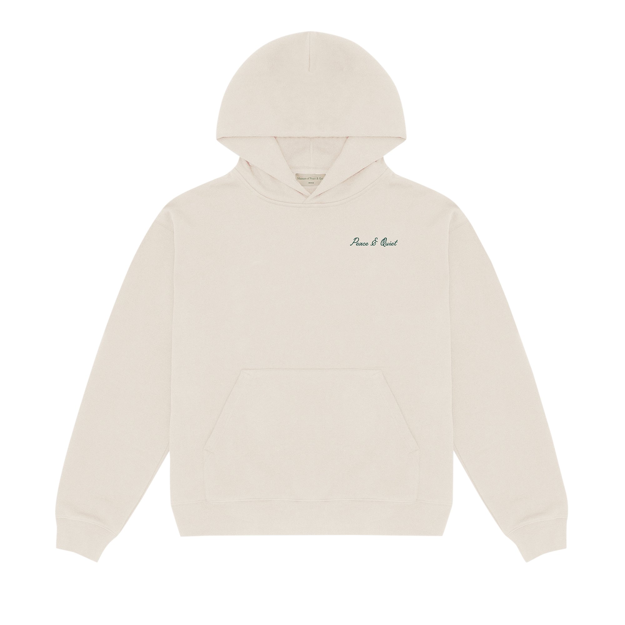 Buy Museum of Peace & Quiet Signature Hoodie 'Bone' - MOPQ SC23 11