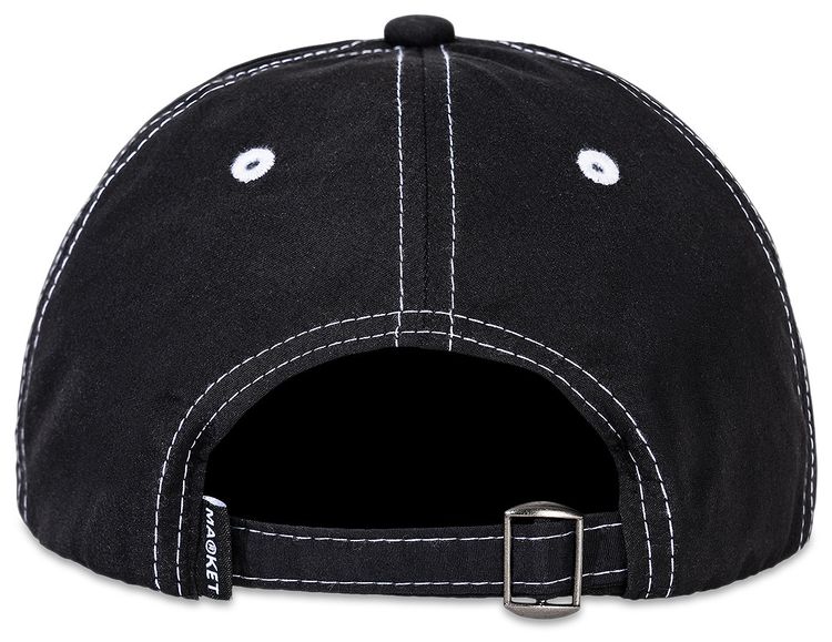Market Contemporary Art Market Contrast 6 Panel Hat Black