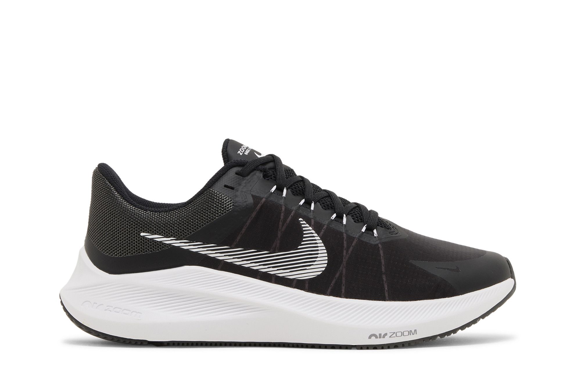 Buy Nike Wmns Zoom Winflo 8 'Black White' - CW3421 005 | GOAT