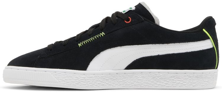 Puma Suede Displaced   Black Harbor Mist