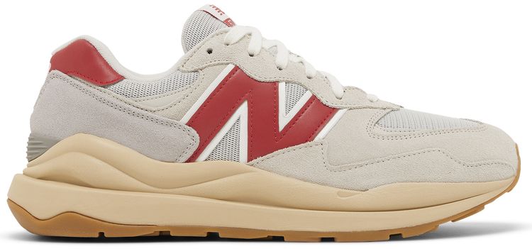 New Balance 5740 Moonbeam True Red