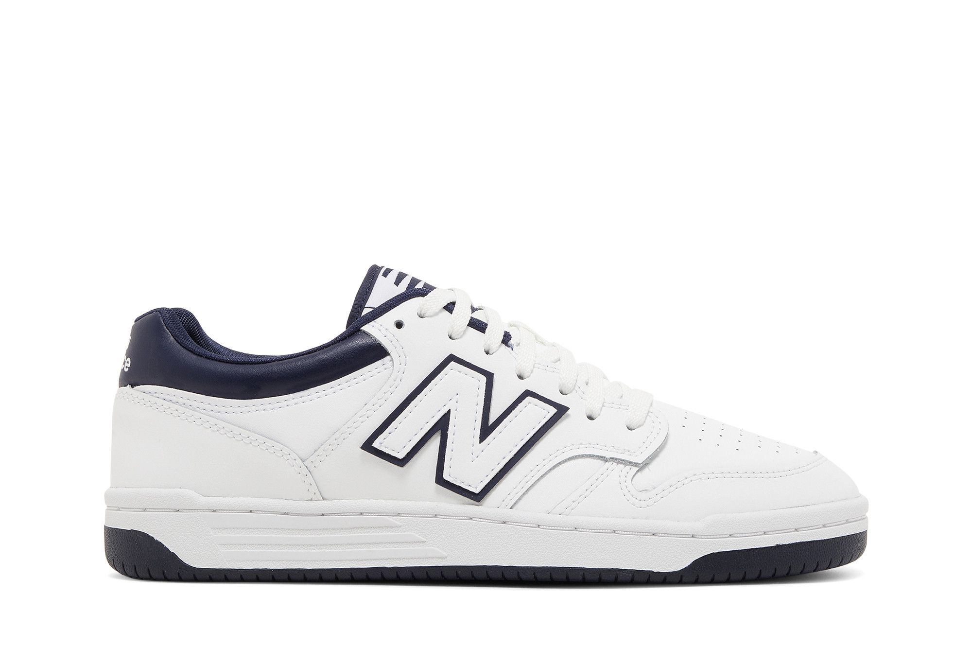 NEW BALANCE BB480LWN ホワイト×ネイビー Buy New Balance 480 'White Navy' - BB480LWN | GOAT