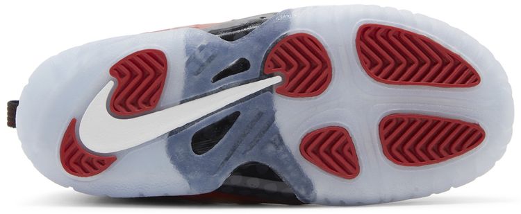 Nike Little Posite One TD Metallic Red 2023