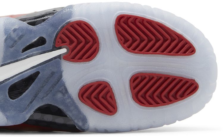 Nike Little Posite One TD Metallic Red 2023