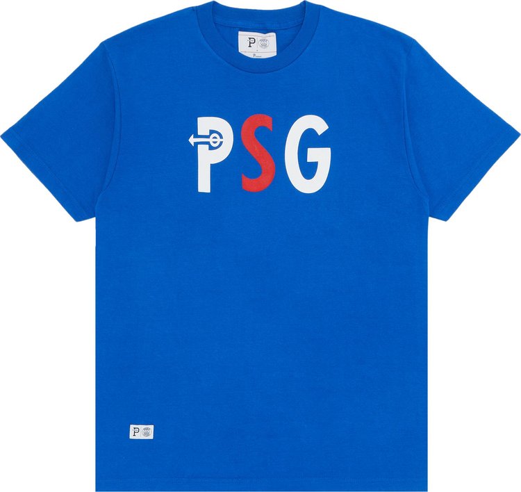 Buy Paris Saint-Germain x Over The Pitch Classic PSG Tee 'Blue' - 4692 ...