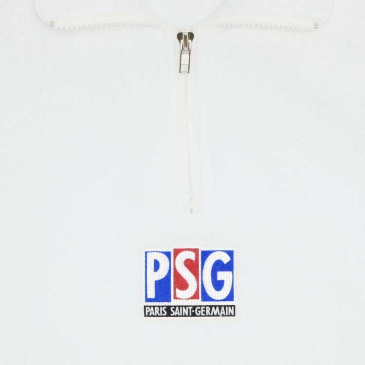 Paris Saint Germain x Over The Pitch Classic Emblem 12 Zip White