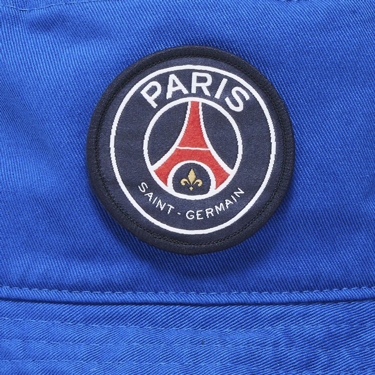 Paris Saint Germain x Over The Pitch Classic Emblem Bucket Hat Blue