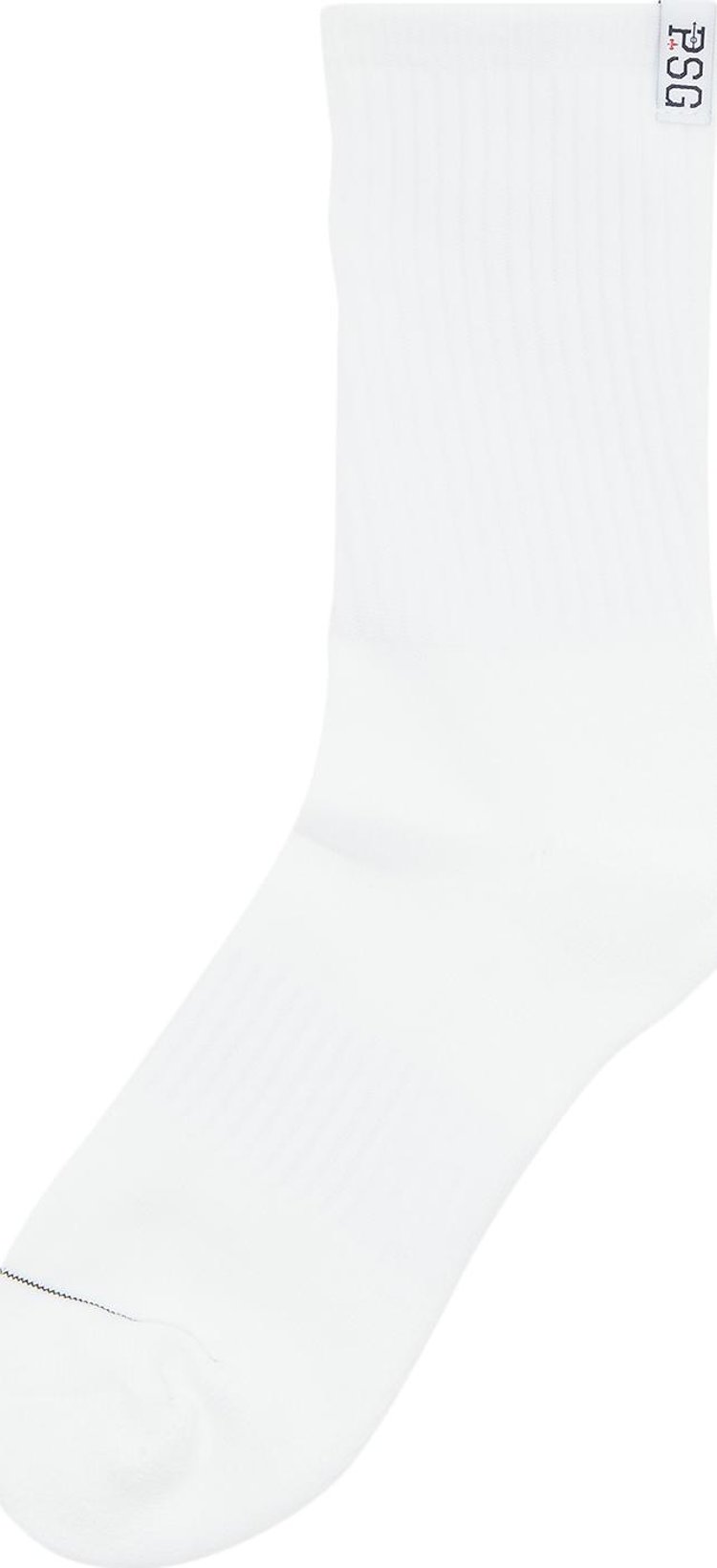 Paris Saint Germain x Over The Pitch Classic Socks White