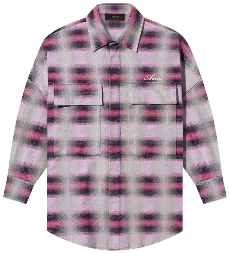 Amiri Oversized Shirt Fuschia