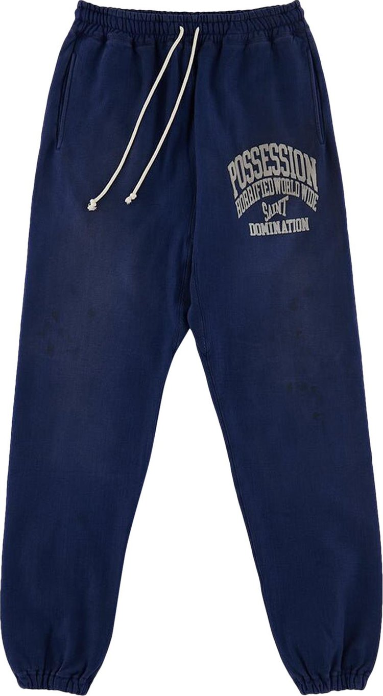 Saint Michael Possession Sweatpants Navy