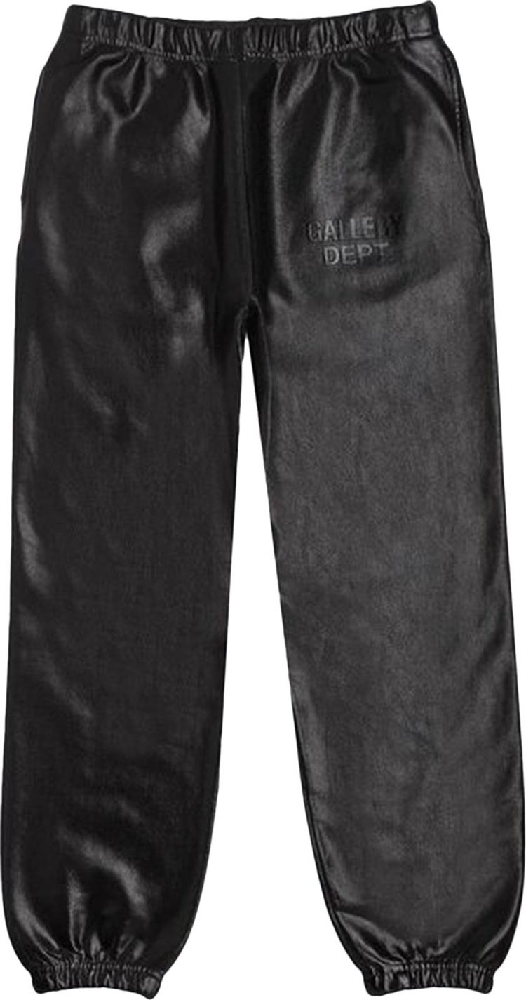 Logo Flare Sweatpants - Washed Black