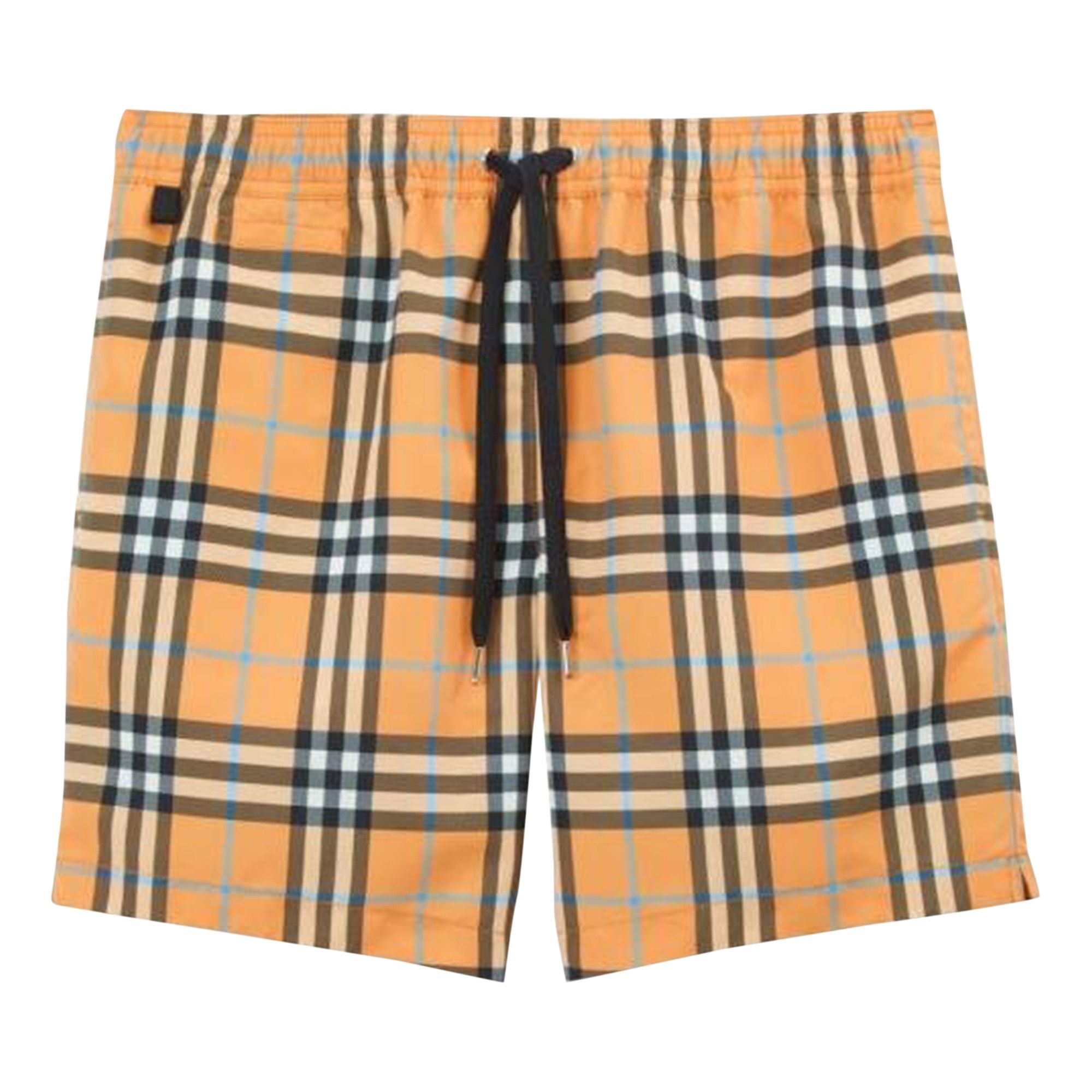 Buy Burberry Check Drawcord Swim Shorts Dusty Orange Ip Check 8070767 GOAT AU