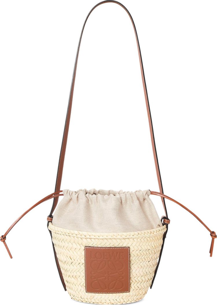 Loewe Drawstring Bucket Bag 'Natural/Tan'
