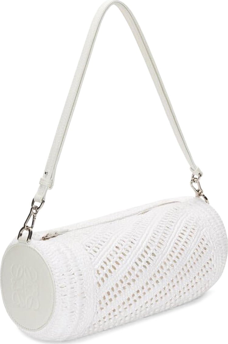 Buy Loewe Bracelet Pouch Raffia Bag 'White' - A912P84X28 2100