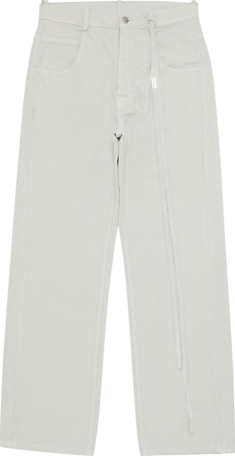 Ann Demeulemeester Claire 5 Pockets Comfort Pants Aqua Marine