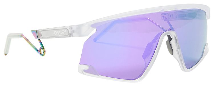 Oakley BXTR Metal Sunglasses Matte ClearPrizm Violet