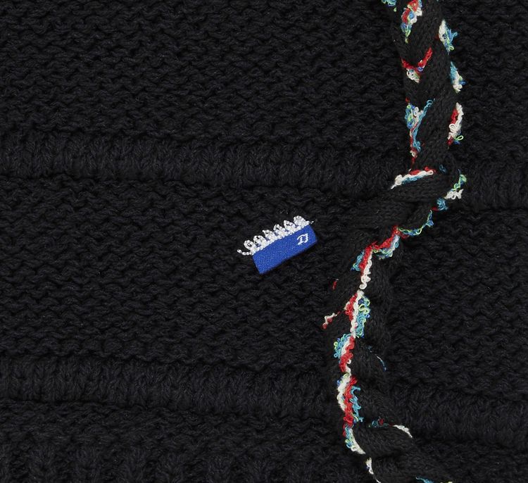 Ader Error Knit Cami Crop Black