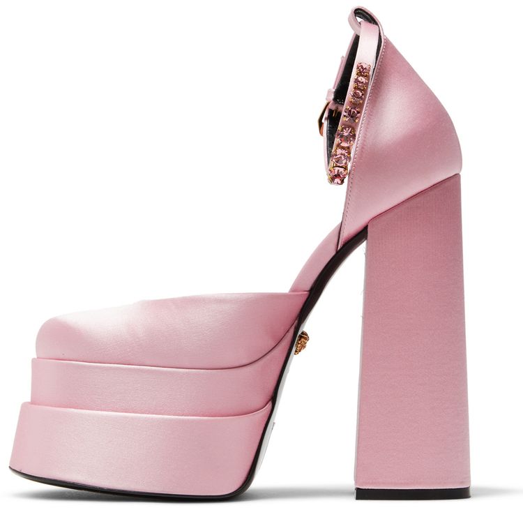 Versace Wmns Medusa Aevitas Platform Pumps Pink