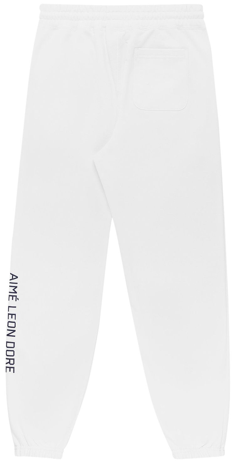 Aime Leon Dore 38 GS Offshore Sweatpants White