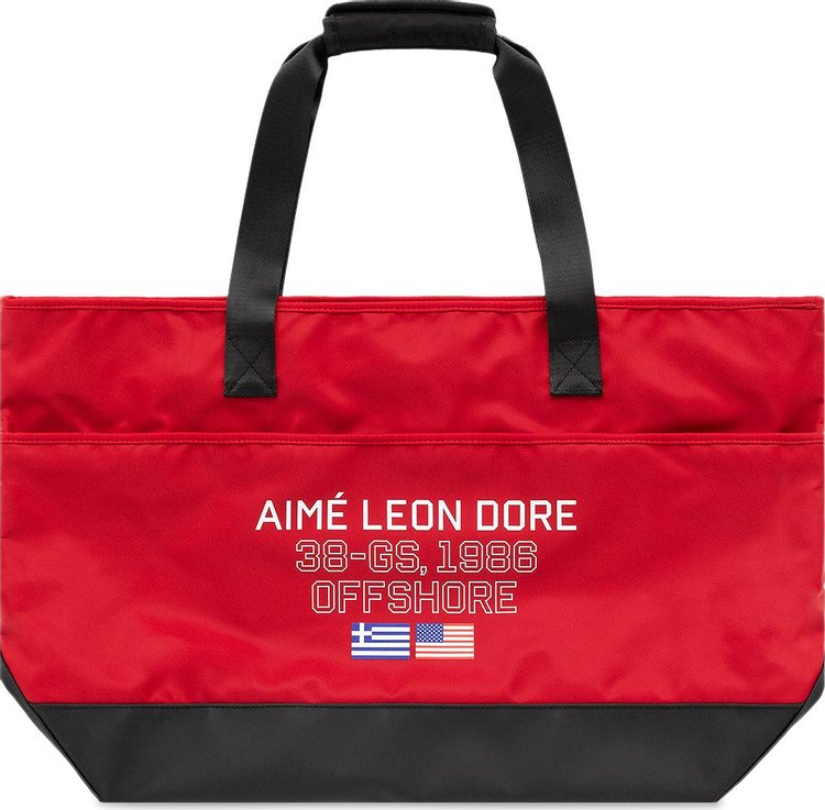 Aimé Leon Dore 38-GS Offshore Water-Resistant Tote Bag 'Red'