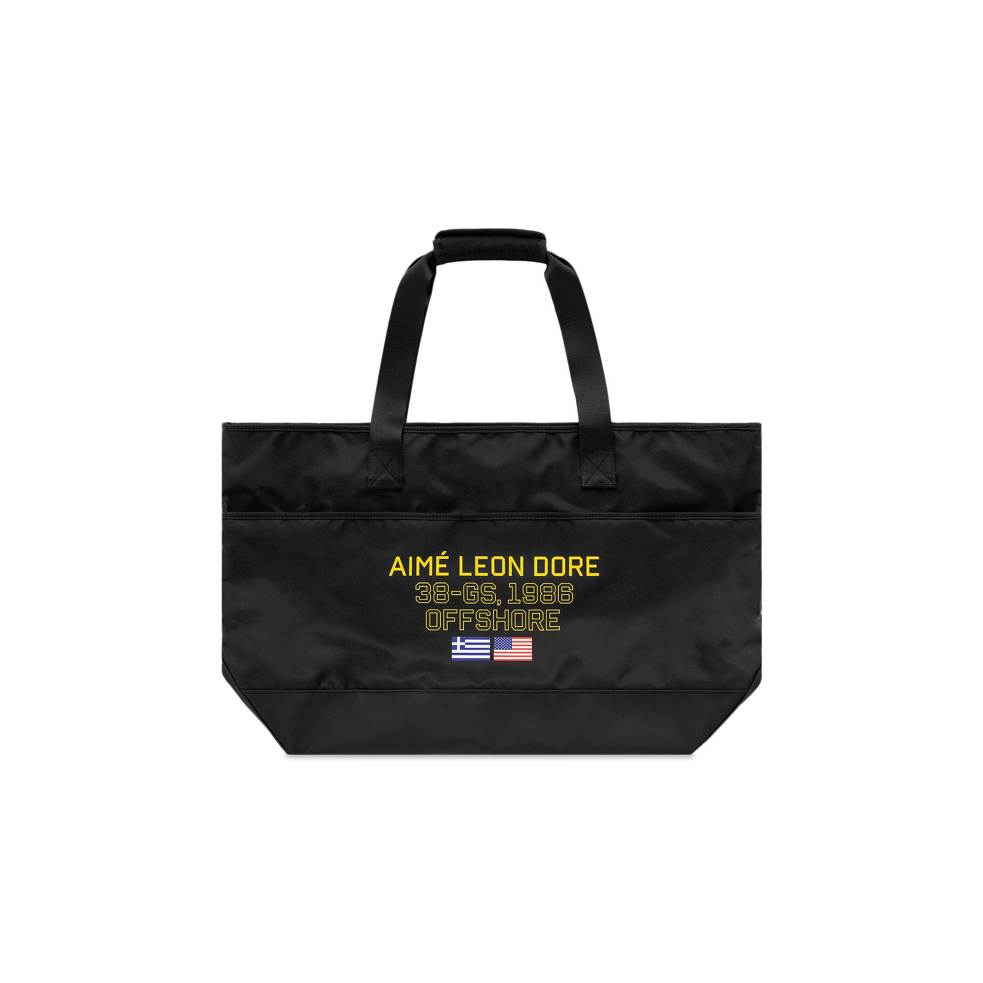 Buy Aim Leon Dore 38 GS Offshore Water Resistant Tote Bag Black