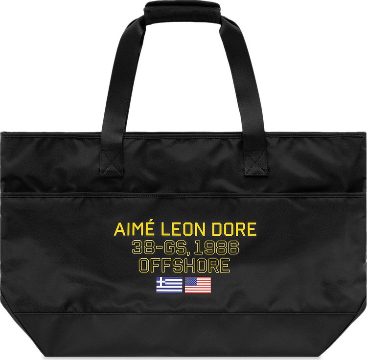 Aimé Leon Dore 38-GS Offshore Water-Resistant Tote Bag 'Black'